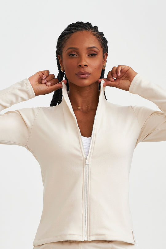 CAMPERA SUAVE CON CREMALLERA 15047