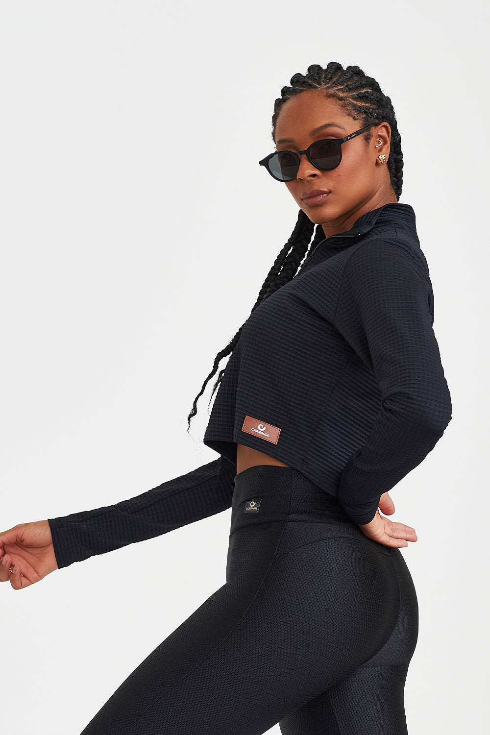 CROPPED CON CREMALLERA TWEED 15054