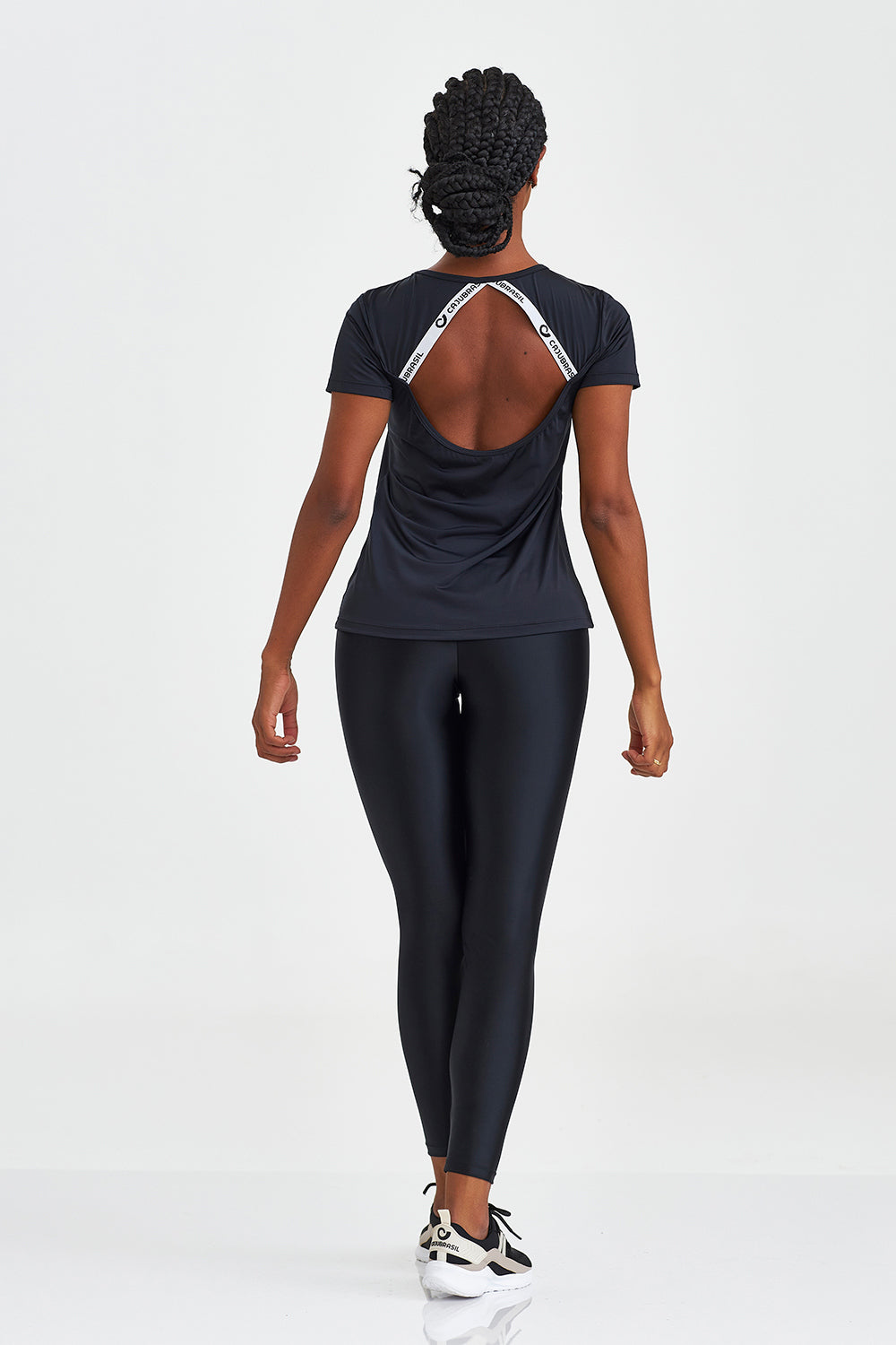 T-SHIRTS CON ELÁSTICO NEGRO 15107