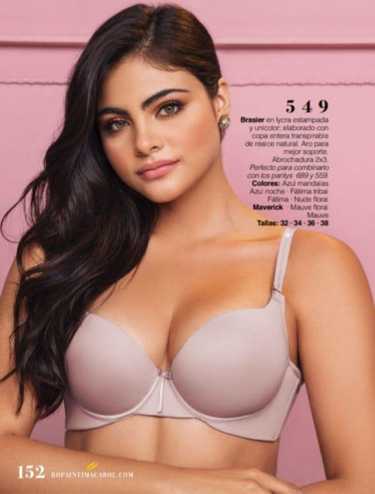 BRASIER LYCRA ESTAMPADA 549