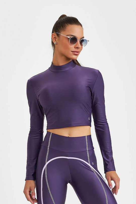 CROPPED MANGA LARGA ATLETIKA CUELLO ALTO 15024